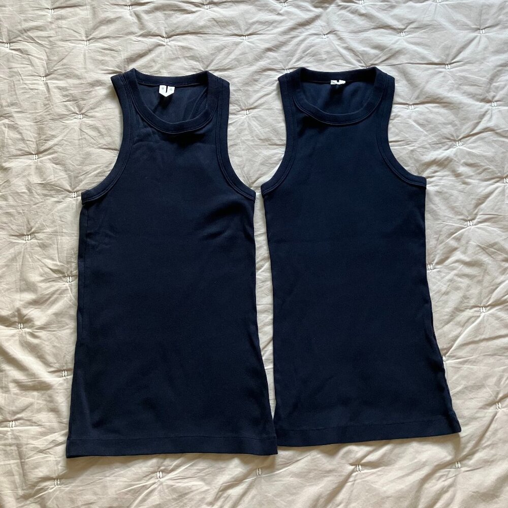 Arket Ribbed Tank Top - Picture 2 of 4